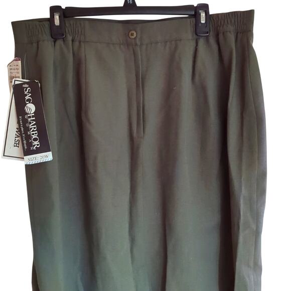 Sag Harbor Dark Green Skirt - 20W - Elegant & Versatile! 0167 - Picture 1 of 7